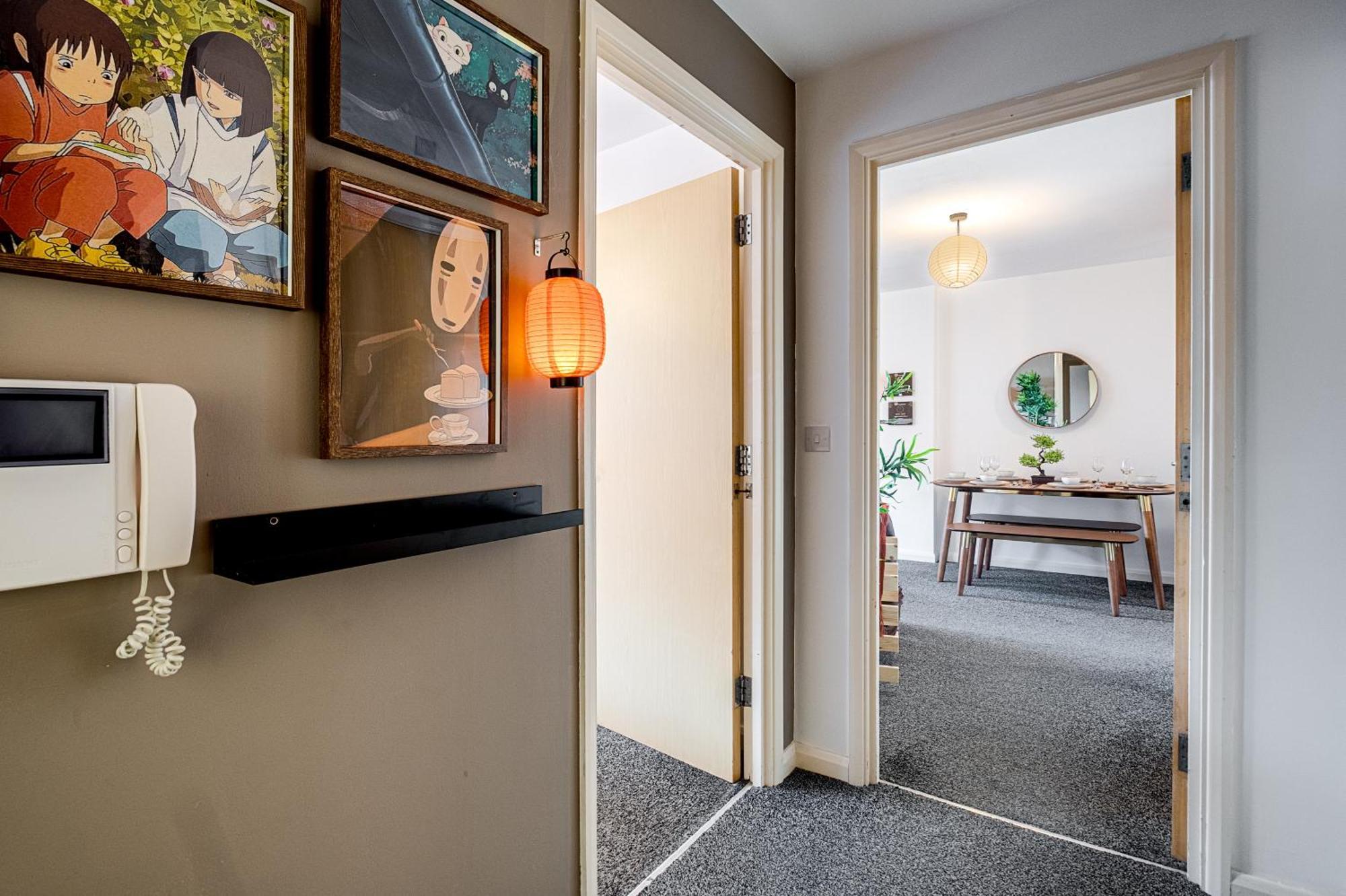 Anime Suite - Central And Free Parking With Netflix Birmingham Kültér fotó