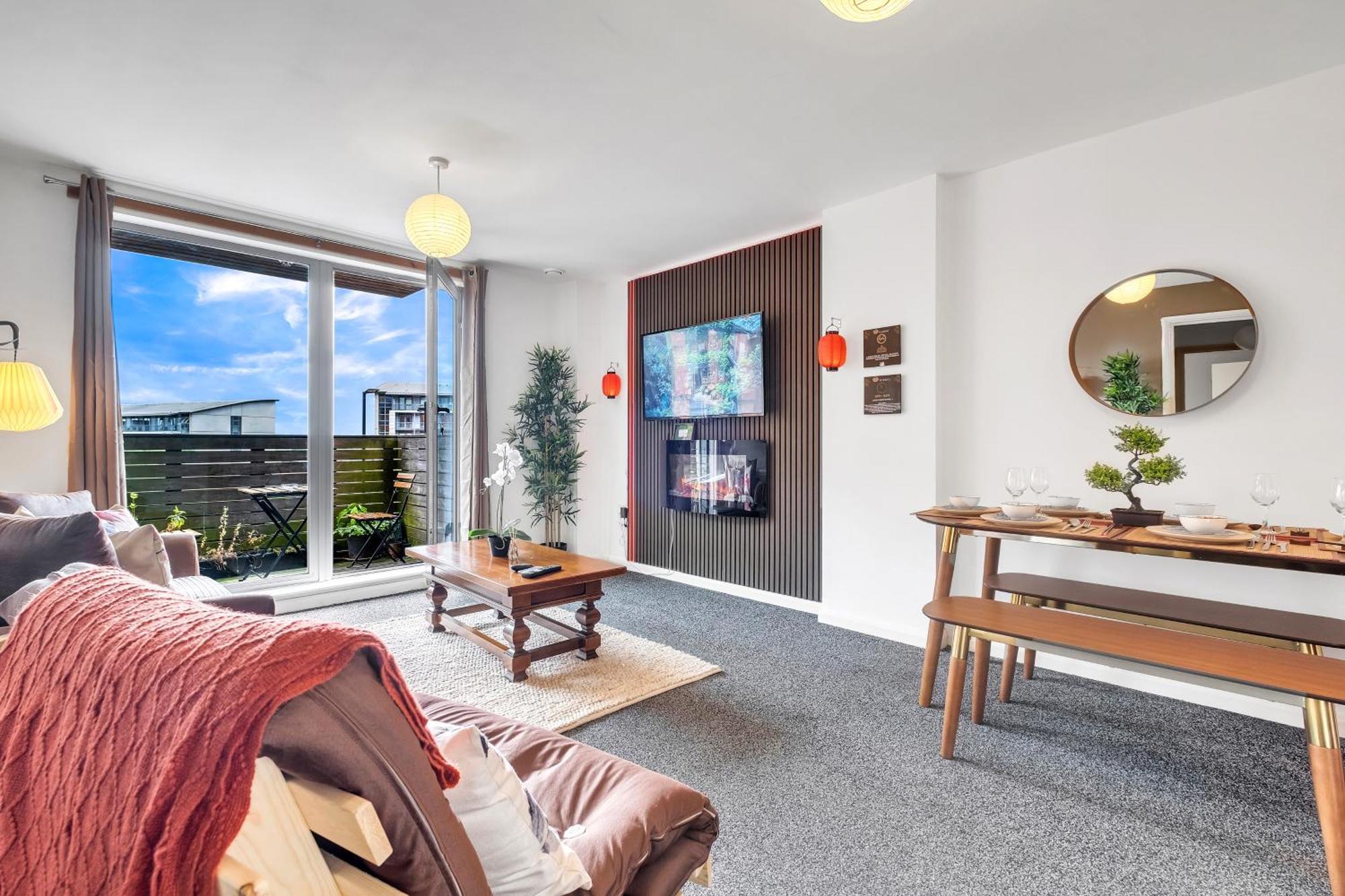 Anime Suite - Central And Free Parking With Netflix Birmingham Kültér fotó