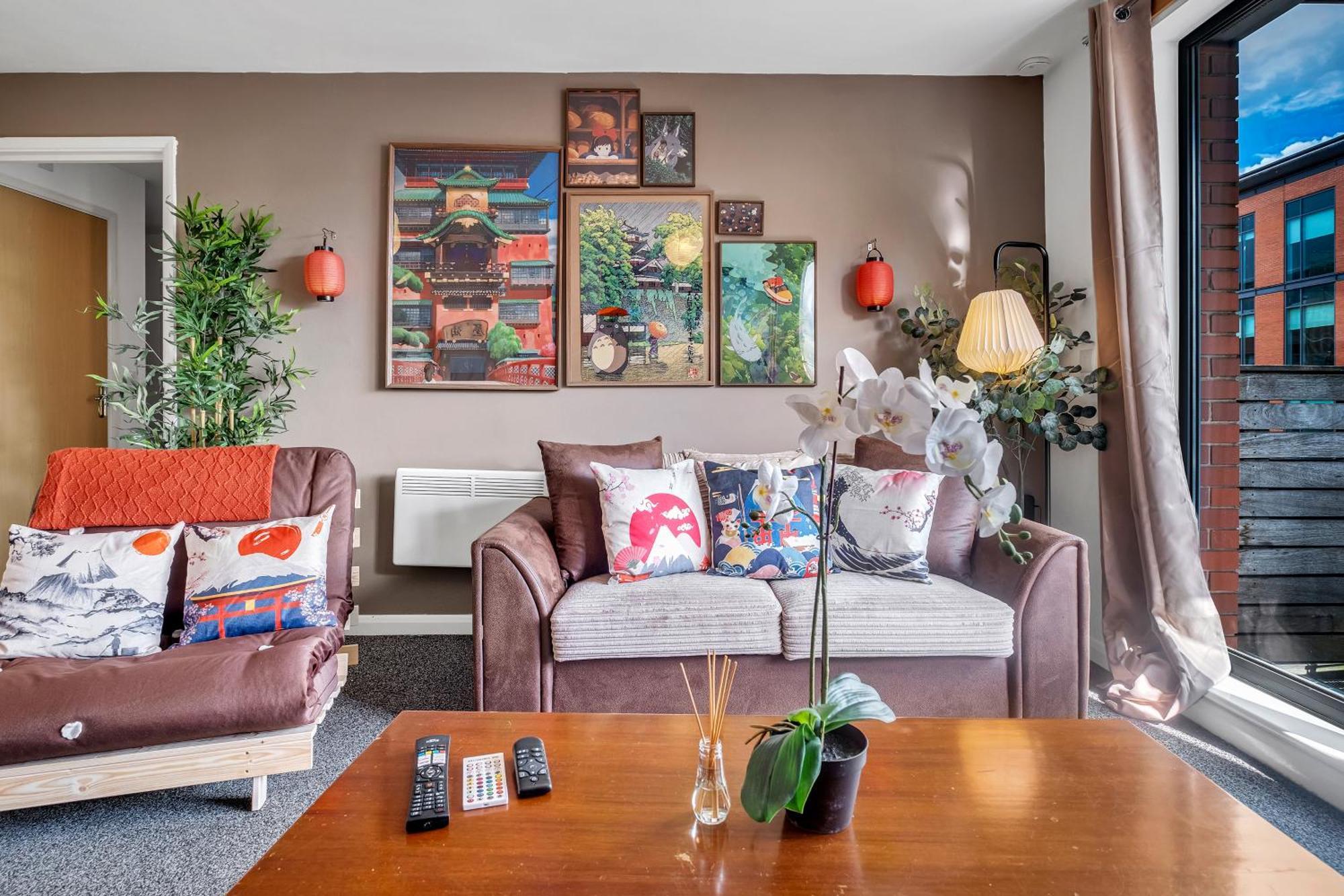Anime Suite - Central And Free Parking With Netflix Birmingham Kültér fotó